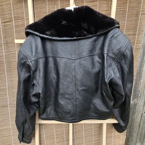VTG Michael Joseph 🇺🇸 Made Fur&Leather Jacket, M Black Size M thumbnail 10