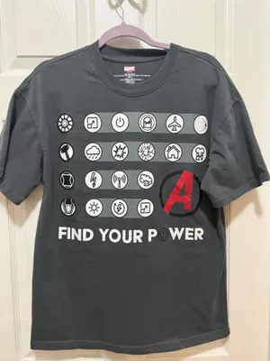Marvel Grey T-Shirt thumbnail 1