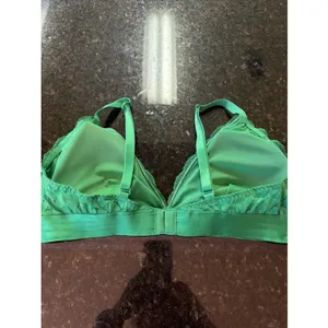 Victoria's Secret PINK VS Green Bralette Lace Sz XL Adjustable Supportive thumbnail 4