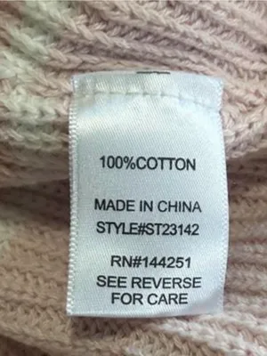 Sincerly Jules Pale Pink & White Striped Crewneck Sweater thumbnail 3