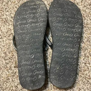 Black Platform Flip Flops Size 10 thumbnail 3