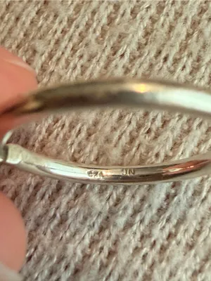 Genuine Peridot Sterling Silver Ring thumbnail 3