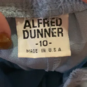 Alfred Dunner vintage light blue pull on casual pants thumbnail 6