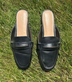 Apt. 9 Black Mules thumbnail 1