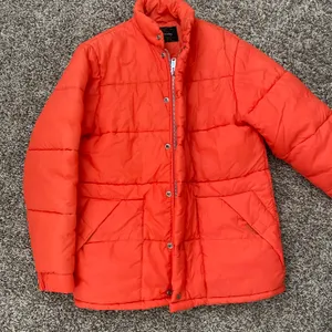 JCPenney Vintage Orange Puffer Coat thumbnail 2