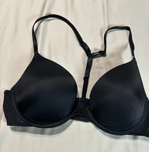 Victoria's Secret Racerback Push Up Bra 36B Front Close Underwire Satin Adjustable thumbnail 1
