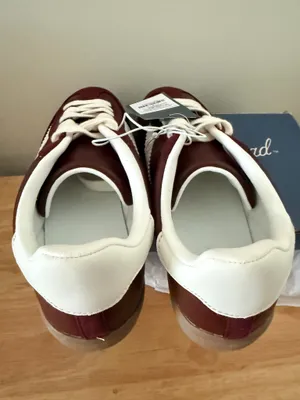 Universal Threads Burgundy Spencer Sneakers Size 7 thumbnail 2