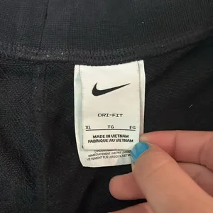 Nike Black Jogger Sweatpants with Tonal Print thumbnail 3
