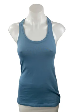 Lululemon Women's Blue Racerback Yoga Running Workout Athletic Tank Top Size 0 thumbnail 1