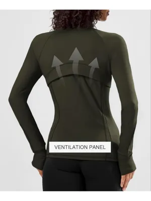 NEW Zip Up Jackets Yoga Gym Top Running Workout Jackets S thumbnail 2