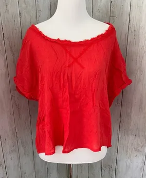 Free People Crop Tee F3* thumbnail 1