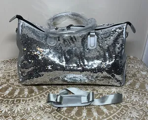 Silver Sequin Women's Bag thumbnail 1