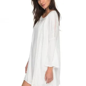 Roxy White Flowy Dress thumbnail 2
