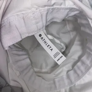 Athleta White Wide Brim Bucket Sun Hat Sunhat Women's One Size thumbnail 9