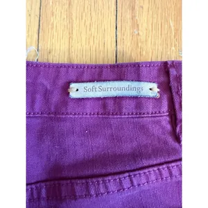 Soft Surroundings Womens Stretch Jeans 2 Tall Slim Straight thumbnail 6