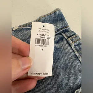 Old Navy US Women's Plus Sz 16 Higher‎ High-Rise Raw Hem Cropped Jeans NEW thumbnail 11