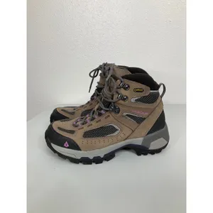 Vasque‎ Gore-Tex Hiking Boots Womens 7.5 M Tan Purple Waterproof Vibram 7479 M thumbnail 3
