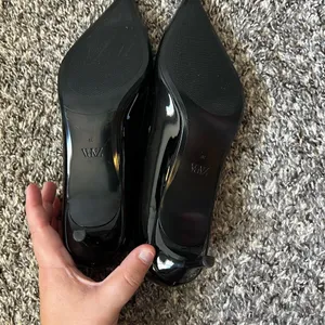Zara Women’s Black Patent Pumps Heels Size EU 39‎ thumbnail 10