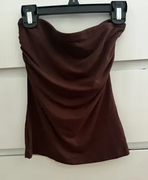 Anti star brown tube top thumbnail 1