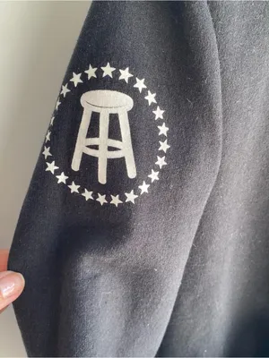 Champion hoodie Barstool Sports Pogue Life Outer Banks OBX sweatshirt Small thumbnail 3