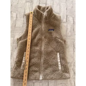 Patagonia Los Gatos High-Pile Fleece Vest Shroom Taupe Granola Girl Gorpcore S thumbnail 7