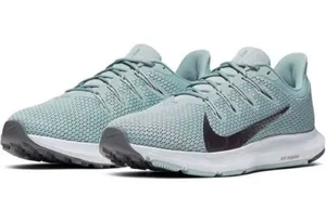 Nike Quest 2 Athletic Running Shoes Sz 7.5 Blue Green thumbnail 1