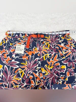 REI CO-OP Womens Trailmade Amphibious Shorts XL Orange Purple Hiking Camping New thumbnail 8