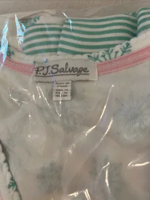 PJ SALVAGE SNOWFLAKE WISHES POINTELLE PANTS SET, size Small, NEW with tags thumbnail 8