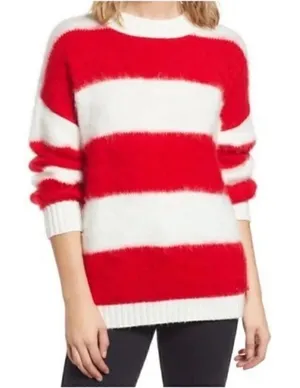 BP Red & White Stripe Oversized
Sweater(Size Medium) thumbnail 1