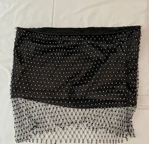 Jeweled Tube Top Black Size M thumbnail 2