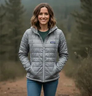 Patagonia Nano Puff Hoody Jacket, women’s size M thumbnail 10