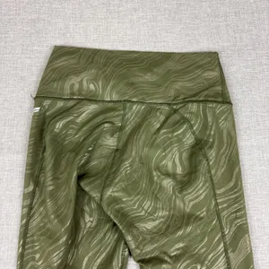 Fabletics Leggings Womens XS Green Ankle PowerHold Yoga Gym Pants Compression thumbnail 12