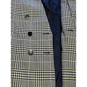 Vintage Stirling‎ Cooper Checkered Blazer Jacket Size 8 Business thumbnail 7