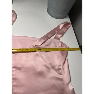 LA Hearts Pink Satin‎ Cami Mini Dress Square Neck Spaghetti Strap Size M thumbnail 6