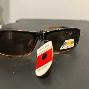 Black and Brown Polarized Sunglasses thumbnail 12