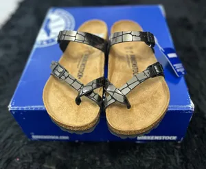 Birkenstock Mayari black metallic sandals slippers shoes women’s eur 39 new thumbnail 2