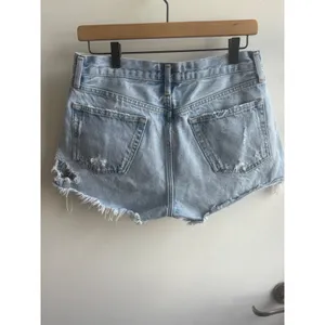 AGOLDE Parker Vintage Cut Off Denim Shorts Size 27 boho distressed designer thumbnail 5