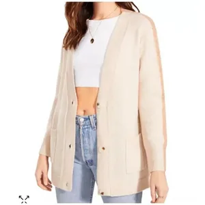 BB Dakota two tone XL cozy Grandpa cardigan with pockets thumbnail 3