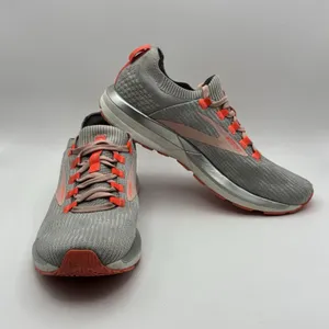 Brooks‎ Shoes Womens 8.5 Ricochet 2 Running Low Sneakers 1203031B098 Grey Fabric thumbnail 6