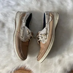 Rainbow Metallic Boat Shoes thumbnail 1