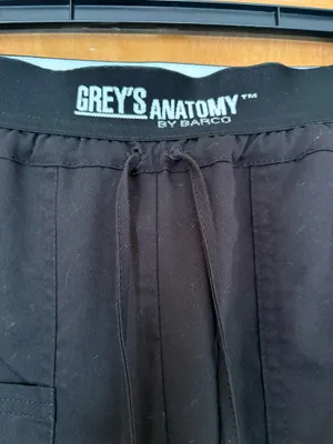 Grey’s Anatomy Black Scrub Pants thumbnail 2