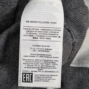 Burton Women's Gray Hoodie with front pockets Streetwear Size‎ XS thumbnail 7