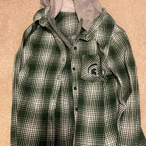 Michigan state flannel Green Size L thumbnail 1