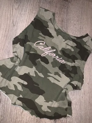 Garage - Camo Crop Top Small thumbnail 5
