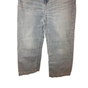J Crew Classic Wide Leg Jeans Light Wash‎ Size 29 thumbnail 4