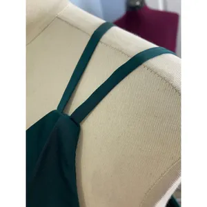 Azazie‎ One Shoulder Emerald Green Formal Gown Bridesmaid Dress Size C thumbnail 2