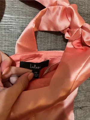 LULUS Coquettish Pink Lace Up Bustier Top thumbnail 5