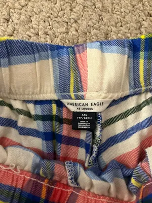 american eagle women's flannel boxer shorts thumbnail 5