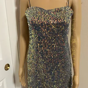 Urban Outfitters Sequin Mini Dress - Multicolor thumbnail 5