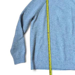 Gap Chunky Knit Turtleneck Sweater Y2K Fall Cabin Women's Medium 100% Cotton thumbnail 5